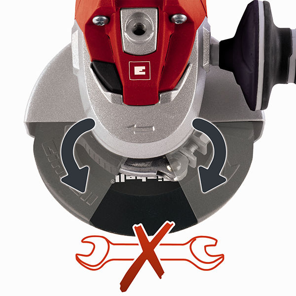Шлифмашина угловая Einhell TE-AG 230, 2350Вт,230мм,поворотн.задн,антивиб.рукоятка,плавн.пуск (4430870)