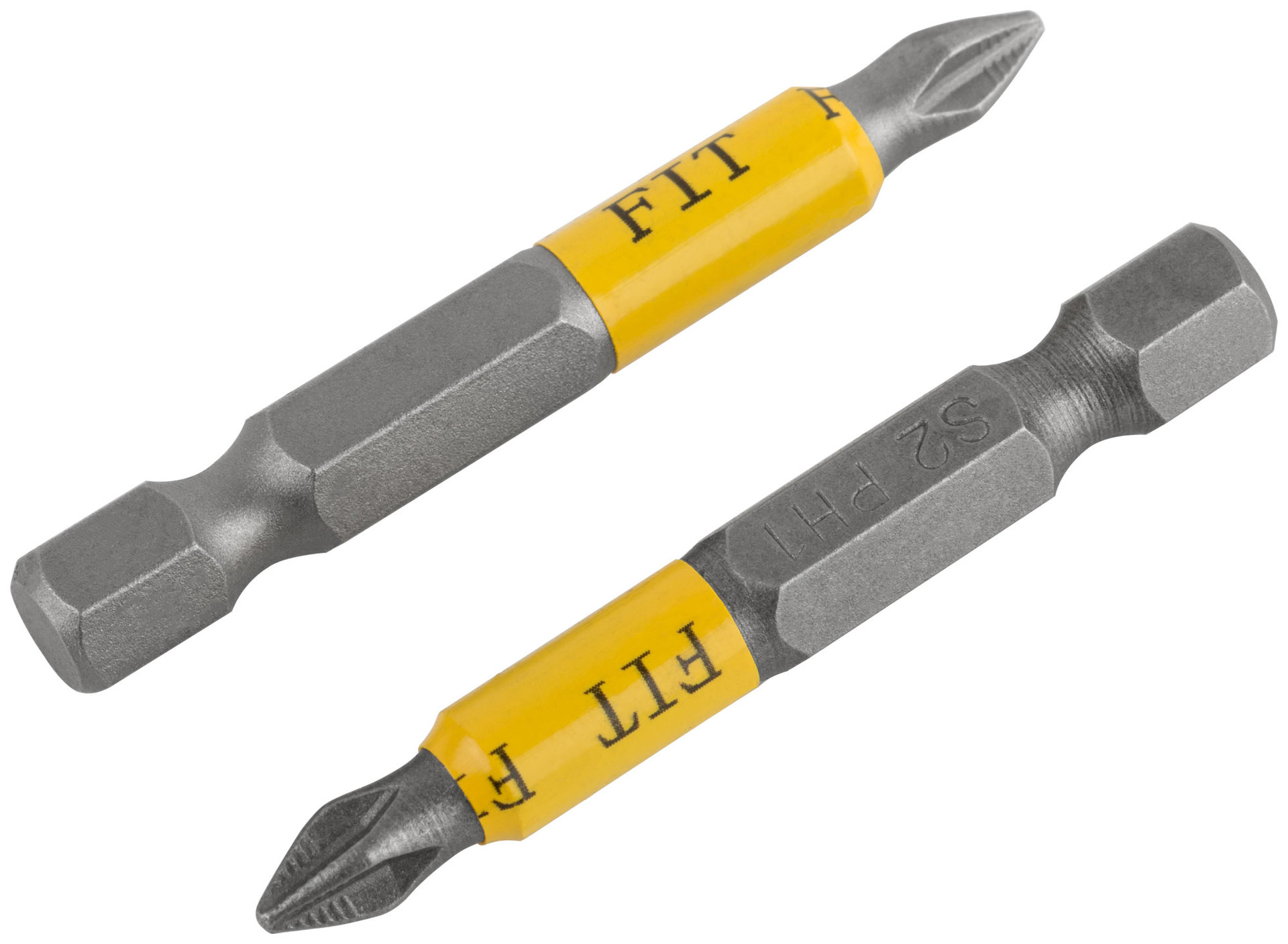 Биты кованые, сталь S2, односторонние 50 мм PH1, Профи 2 шт., блистер (57504)