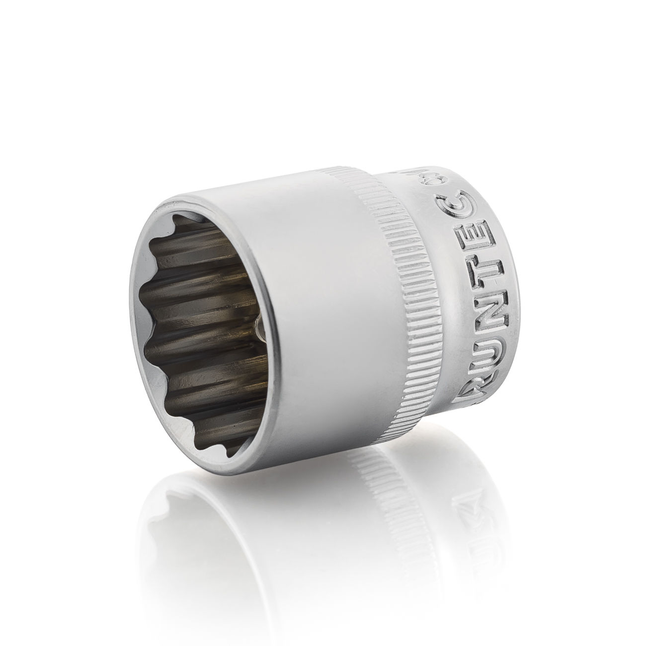 RUNTEC RT-H38S19D Головка торцевая RUNTEC CrV, 12PT, 3/8, 19 мм (RT-H38S19D)
