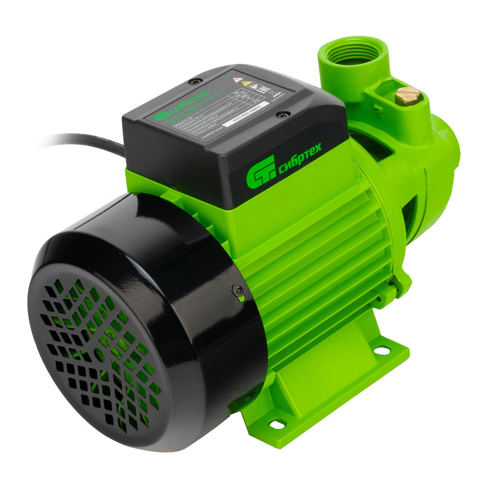 Садовый поверхностный насос СПН700-Ч, 700 Вт, напор 50 м, 3000 л/ч, чугун Сибртех (97243)