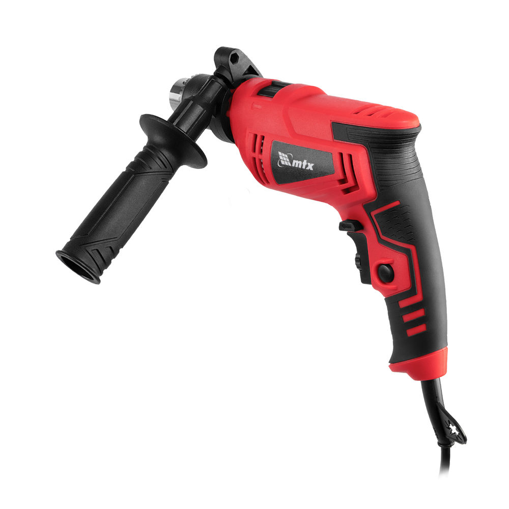 Дрель ударная MID-600, 600 Вт, 0-3000 об/мин, 0-48000 уд/мин MTX (26381)