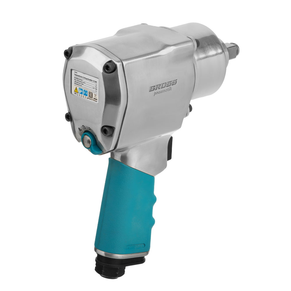 Гайковерт пневматический ударный G1260,1/2, Twin Hammer, 813Нм, 7000 об/мин Gross (57441)
