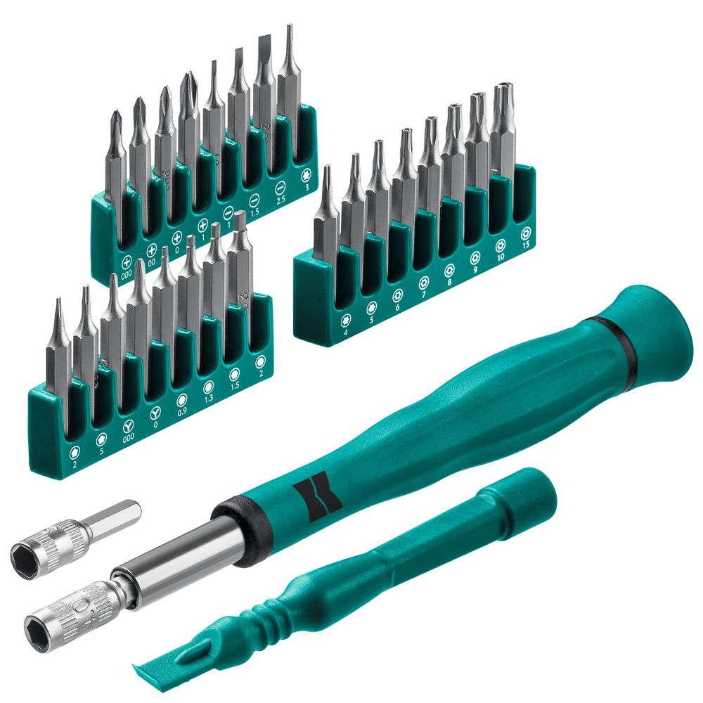 Отвертка для точных работ Precision-28, 28 предм. KRAFTOOL 25677