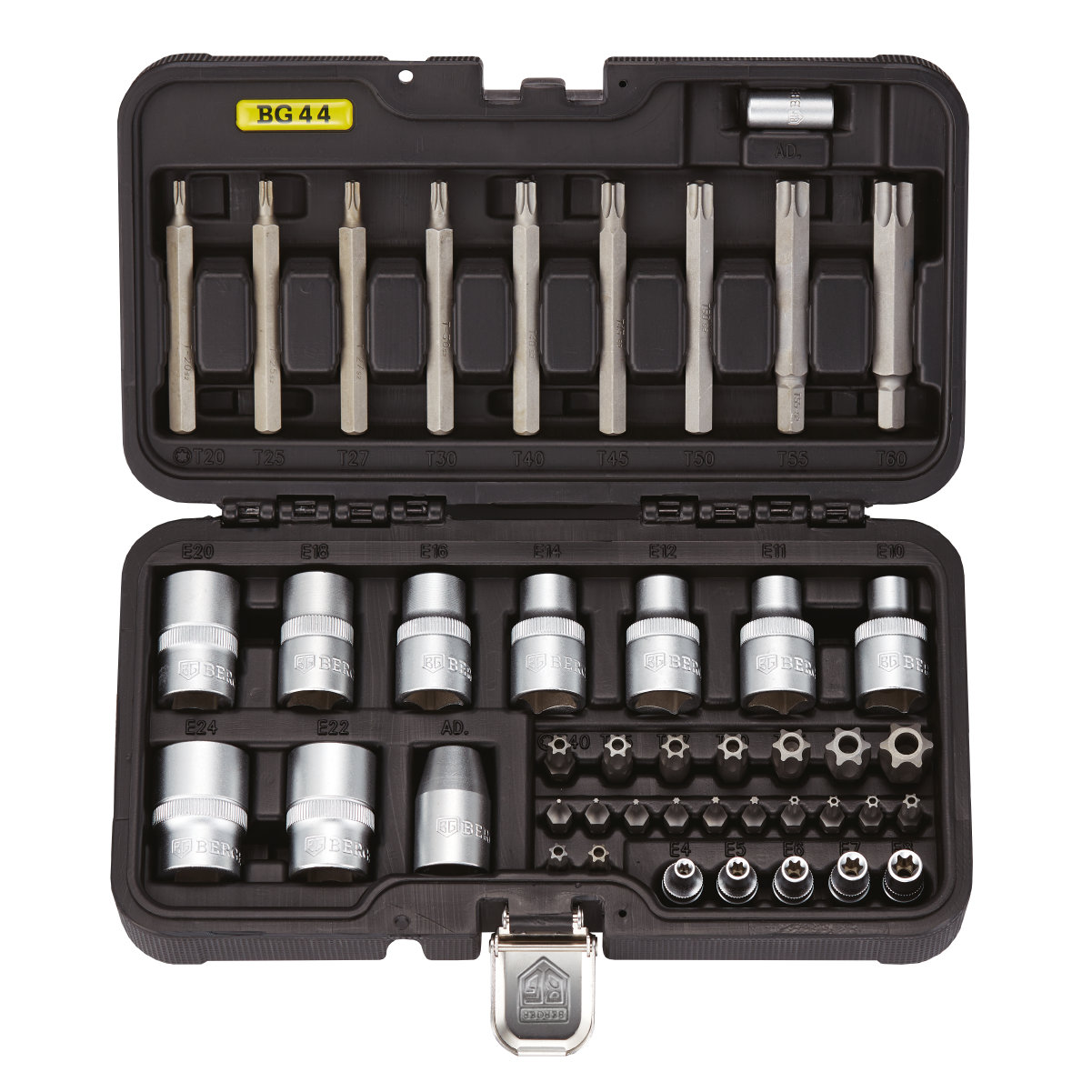 Набор инструментов BERGER torx 44 предмета «КИЛЬ» BG044-1214