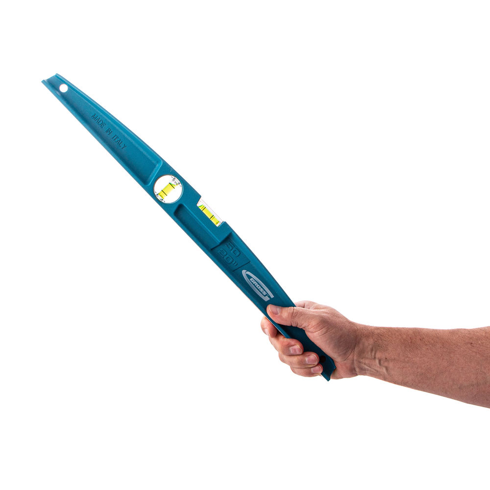 Уровень литой, 500 мм, 2 глазка Gross (34915)