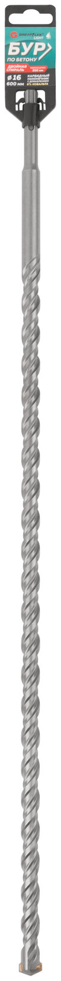 Бур по бетону, SDS-Plus, GreatFlex Light, 16x600 мм (56-16600)