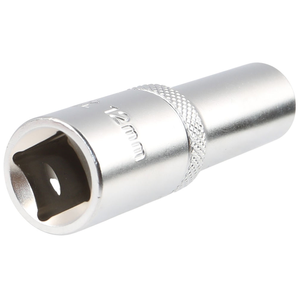 Головка, 1/2, 12 мм, торцевая, 12-гранная, глубокая, Licota, F4012L