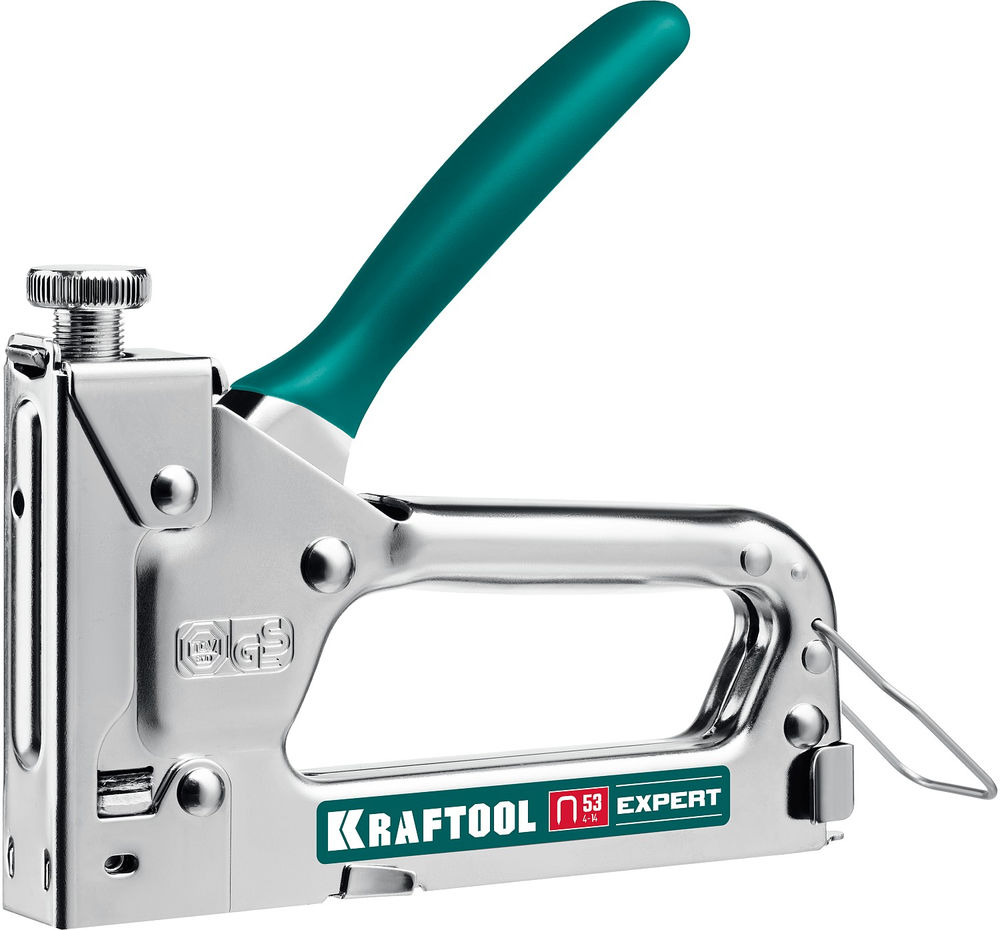 Стальной компактный степлер Expert-53, тип 53 (A/10/JT21) 23GA (4 - 14 мм) KRAFTOOL 3187_z01