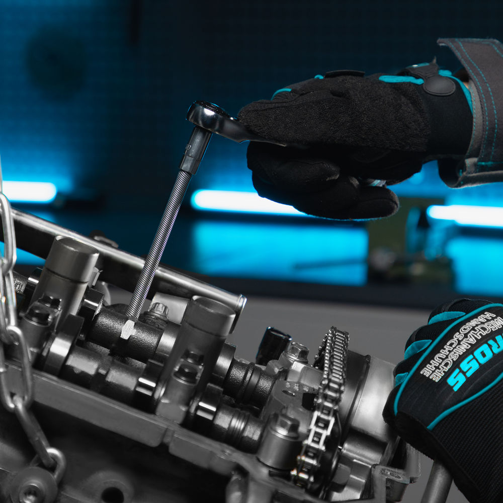 Набор инструментов, 1/4, CrV, 120 зубьев, 42 предмета Gross