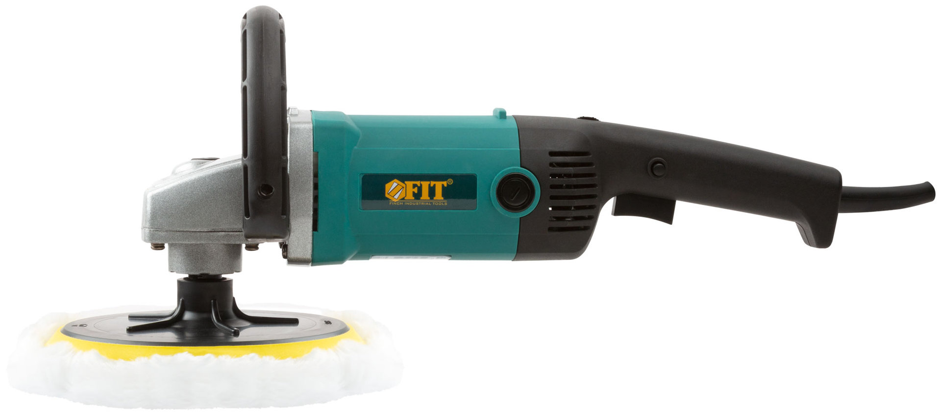 Шлифмашина полировальная 1200 Вт; 1400-3300 об/мин; 180 мм; 3,2 кг; коробка (80555)