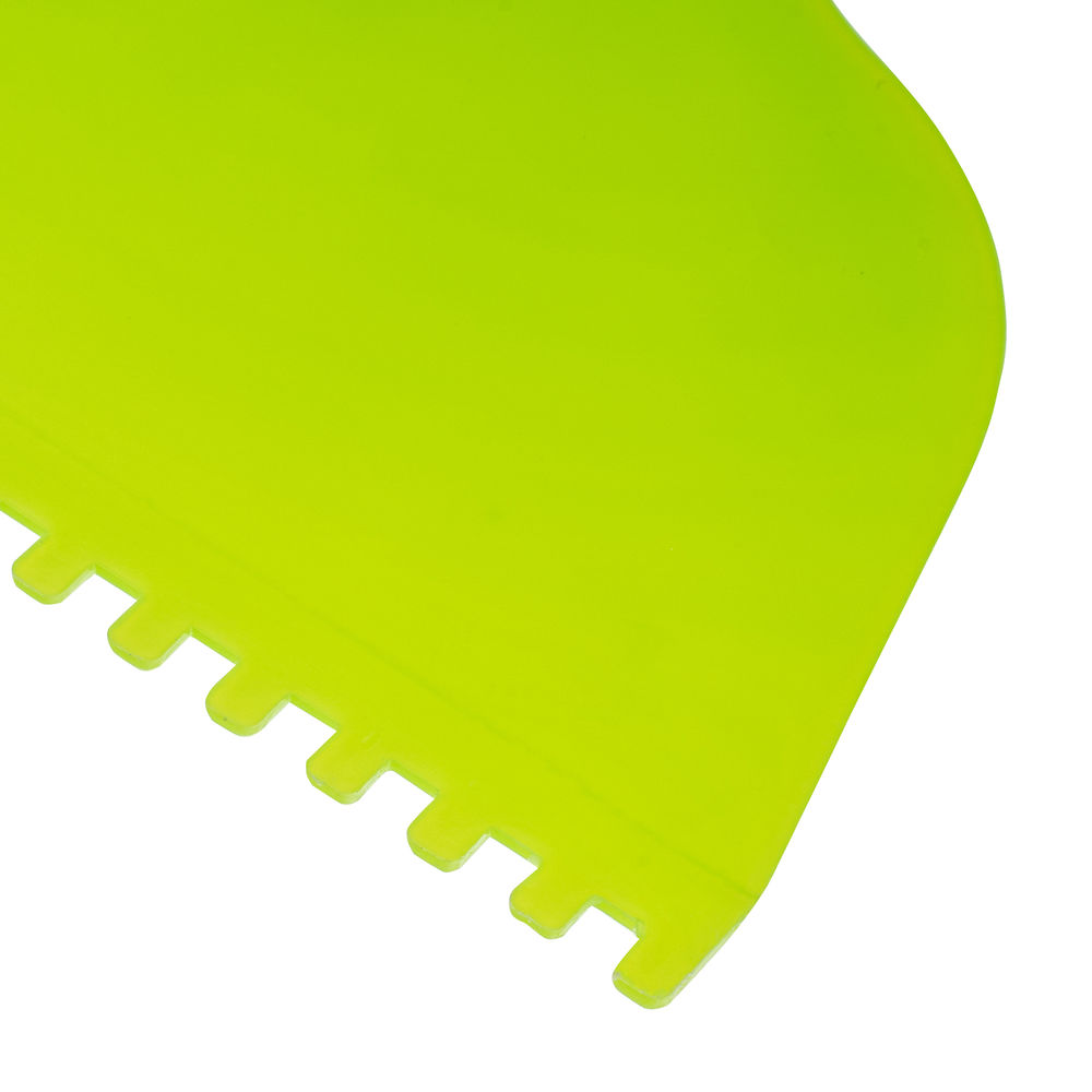 Шпатель для клея, пластмассовый, зубчатый 4 х 4 мм Сибртех (86014)