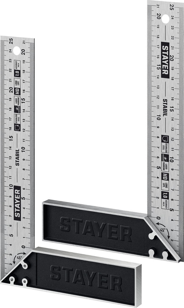 Угольник столярный 250 мм STAYER Professional 3431-25_z02