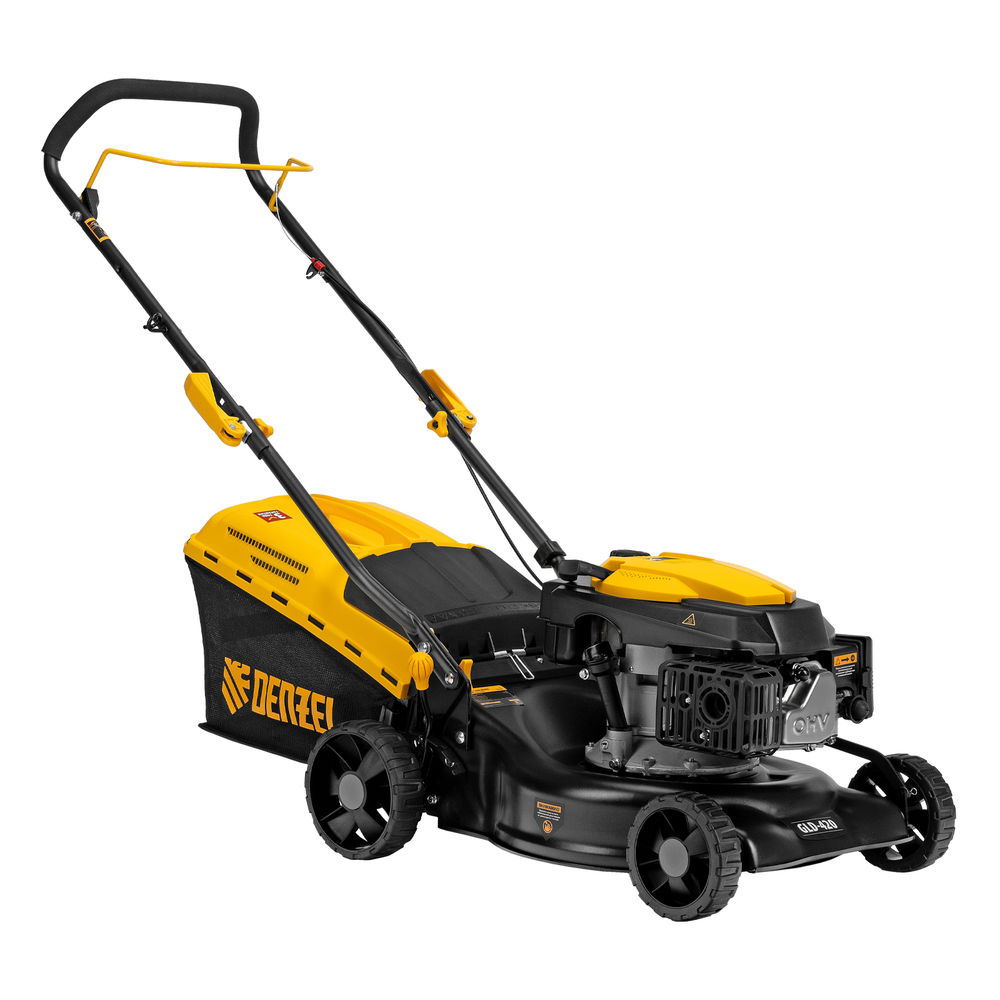 Газонокосилка бензиновая GLD-420, 146 см3, ширина 42 см, 40 л Denzel (58805)