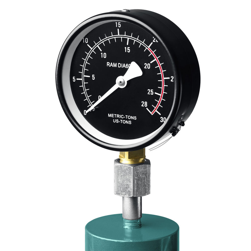 Гидравлический пресс с гидронасосом и манометром PMP-20, 20 т KRAFTOOL 43472-20