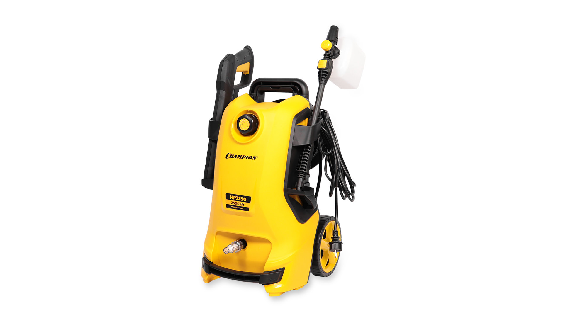 Мойка CHAMPION HP3250 (2,5кВт 125бар t 40С 6,5л/мин 11,2кг синхронный, пеногенератор) (HP3250)