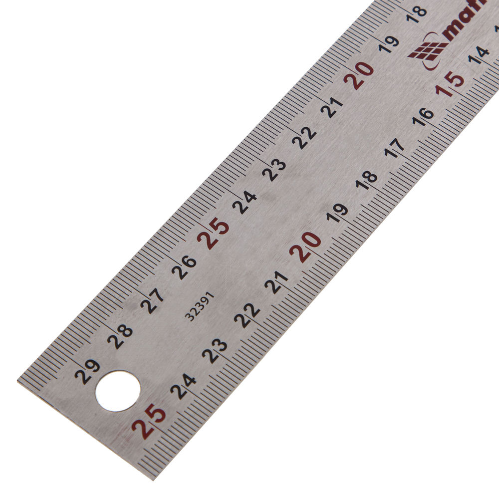 Угольник стальной, 300 мм, градуировка Matrix (32391)