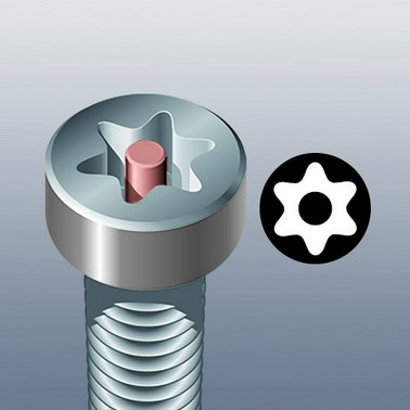 Отвёртка TX 27 x 115 мм с отверстием TORX BO серия 367 Wera WE-138264