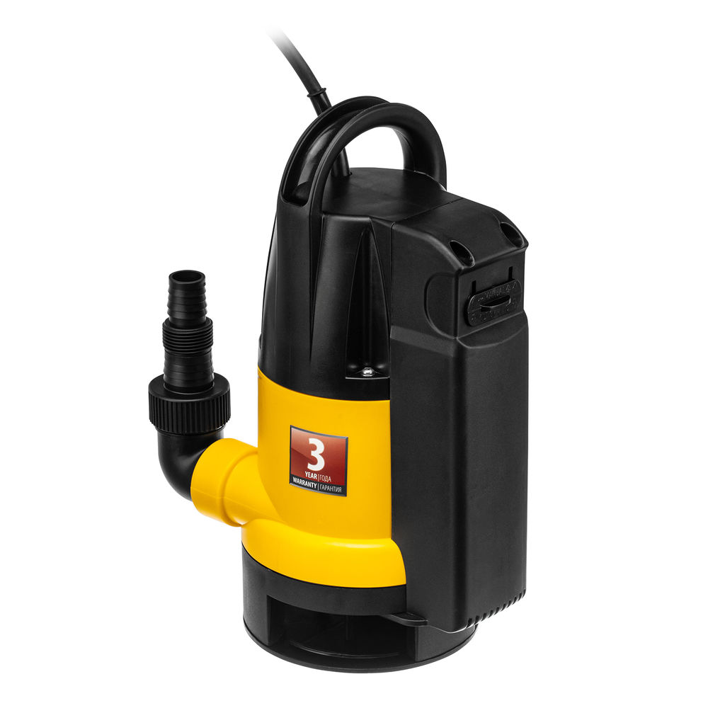 Дренажный насос DP800A, 800 Вт, подъем 5 м, 13000 л/ч Denzel (97219)