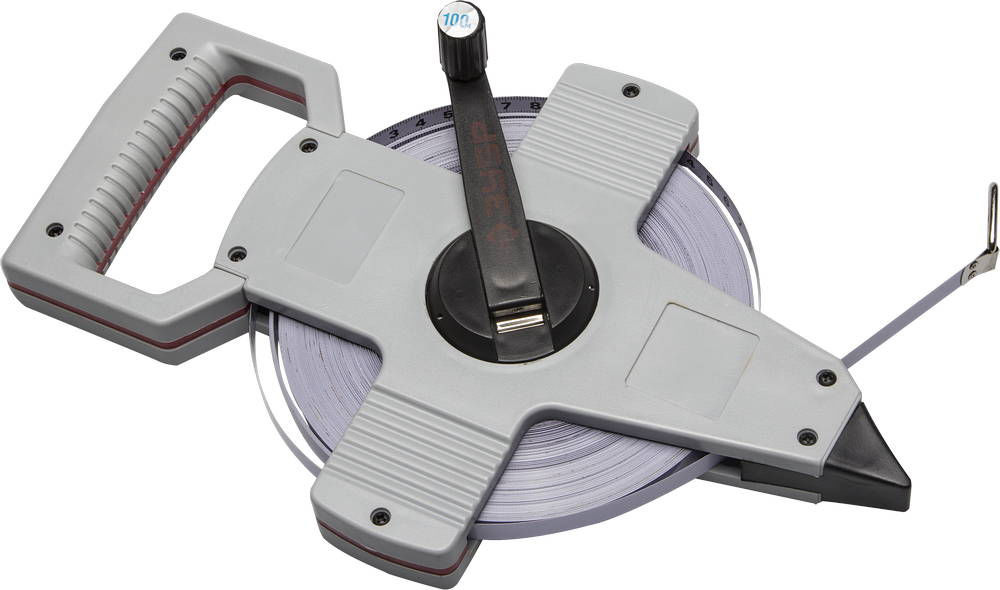 Лента мерная геодезическая стальная 100 м Профессионал ЗУБР 34181-100