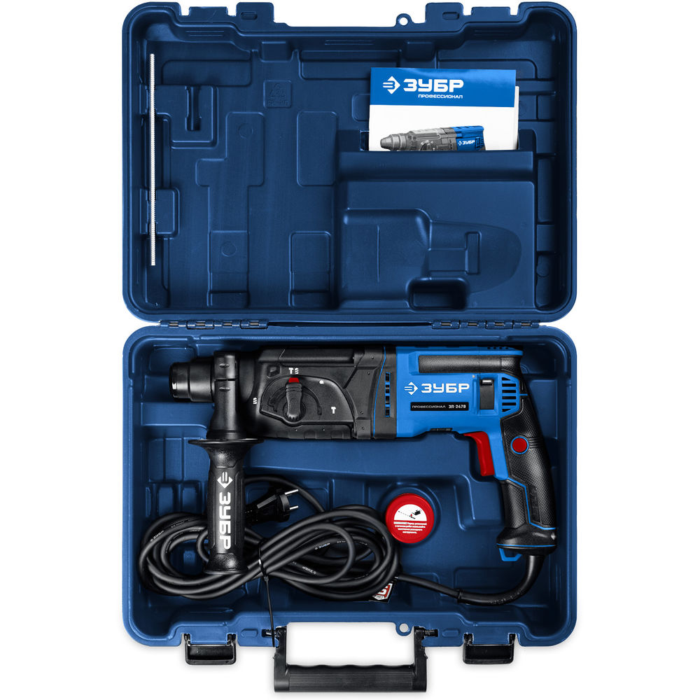 Перфоратор SDS Plus 24 мм 780 Вт Профессионал ЗУБР ЗП-2470