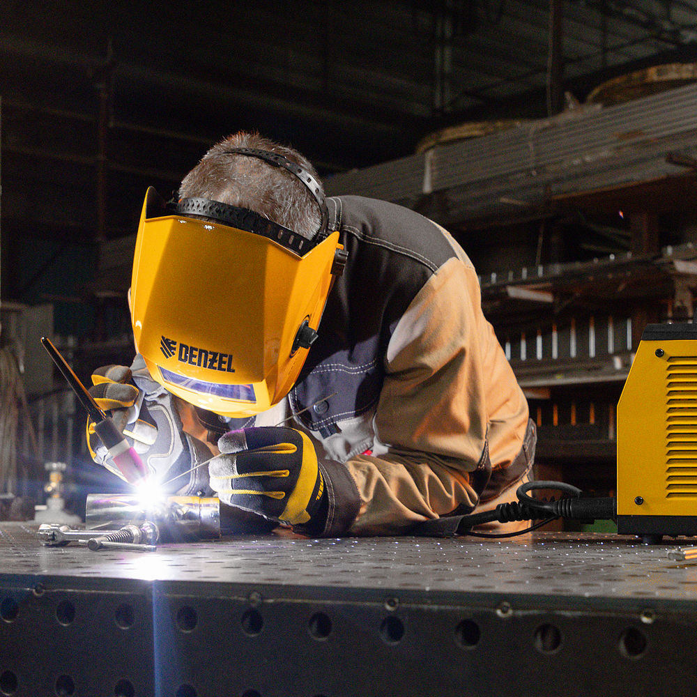 Аппарат инвертор. аргонодуговой сварки ITIG-200 DС Pulse Cold Weld, 200 А, ПВ 60% Denzel (94329)