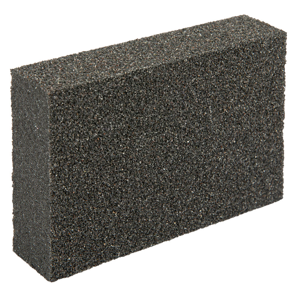 Губка для шлифования, 100 х 70 х 25 мм, мягкая, 3 шт, P 60/80, P 60/100, P 80/120 Matrix (75705)