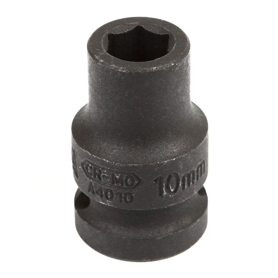 Головка, 1/2, 10 мм, торцевая, 6-гранная, ударная, Licota, A4010