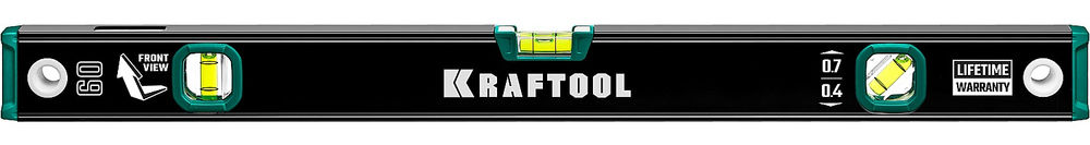 Уровень 600 мм, с зеркальным глазком KRAFTOOL 34781-60