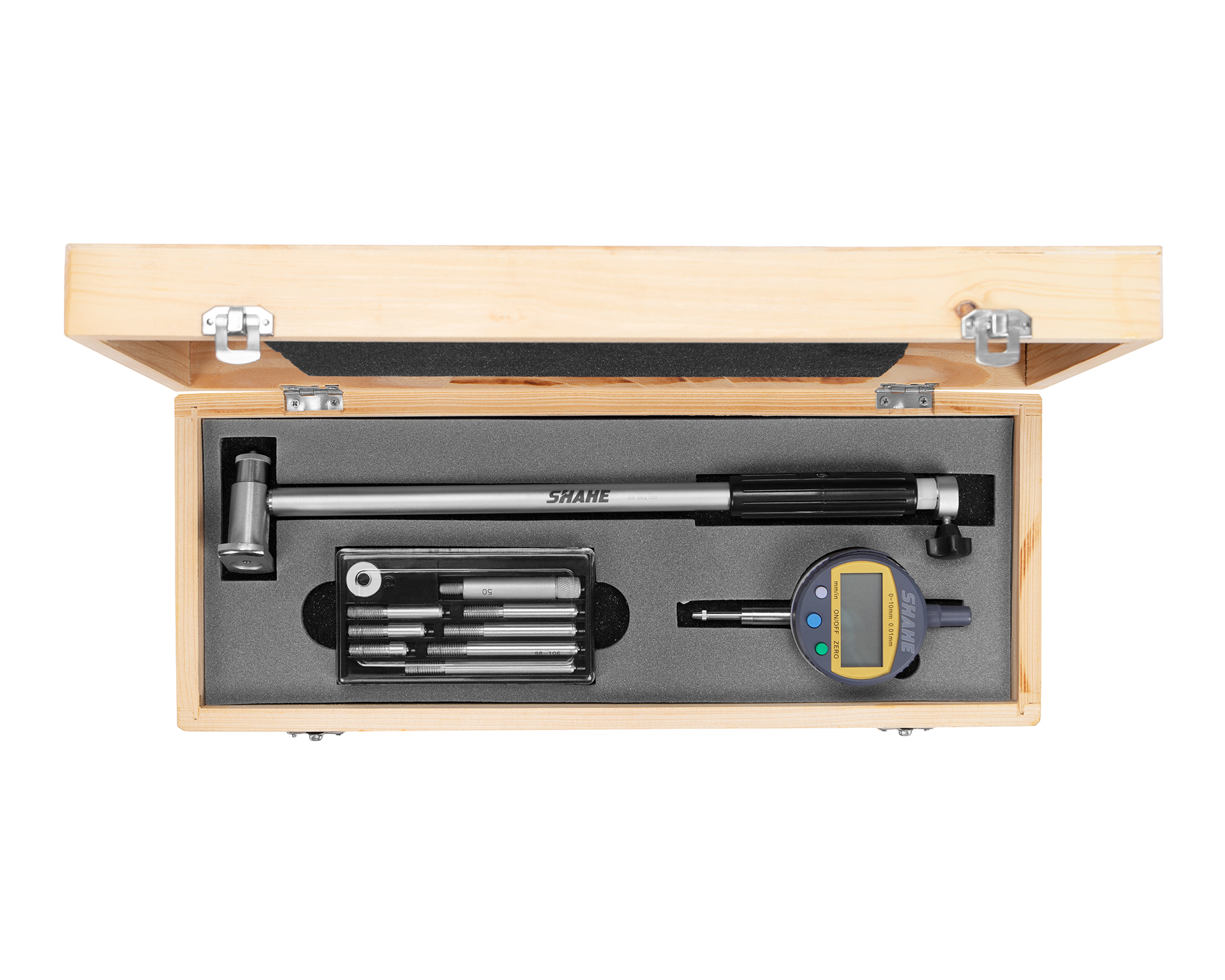 Нутромер индикаторный электронный НИЦ 100-160 0.01 (ГРСИ №85113-22) SHAHE