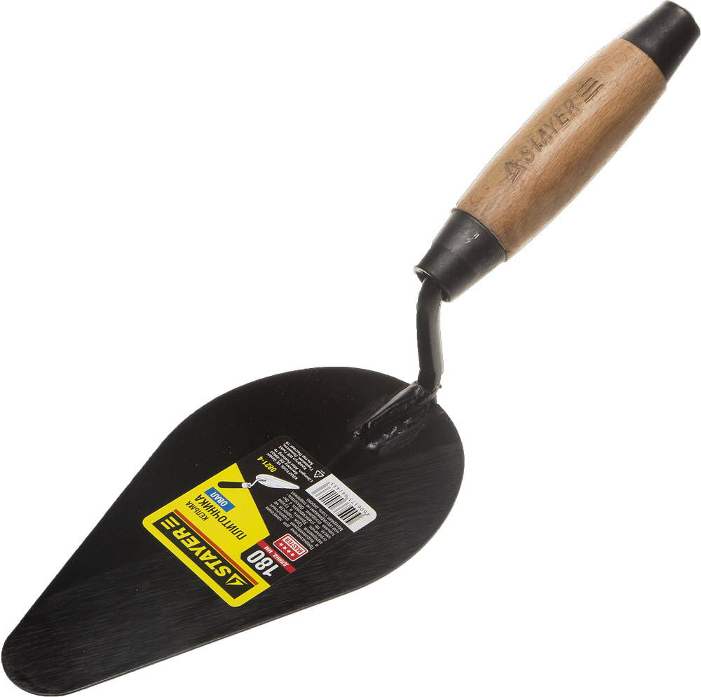 Кельма плиточника 180 мм, деревянная ручка STAYER 0821-4