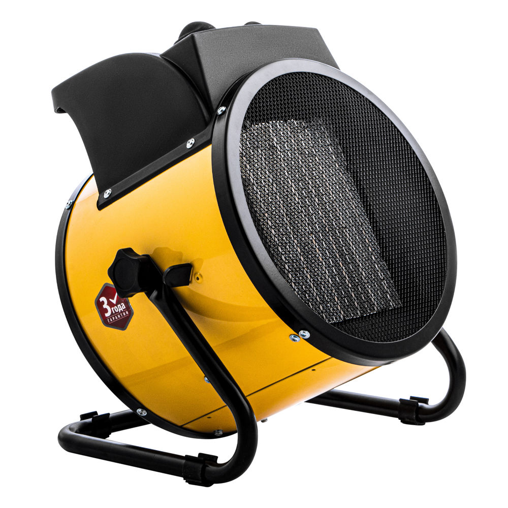 Тепловая пушка, керамический нагреватель (тепловентилятор) DHC 5-400, 230 В, 0.04/3/5 кВт Denzel (96428)