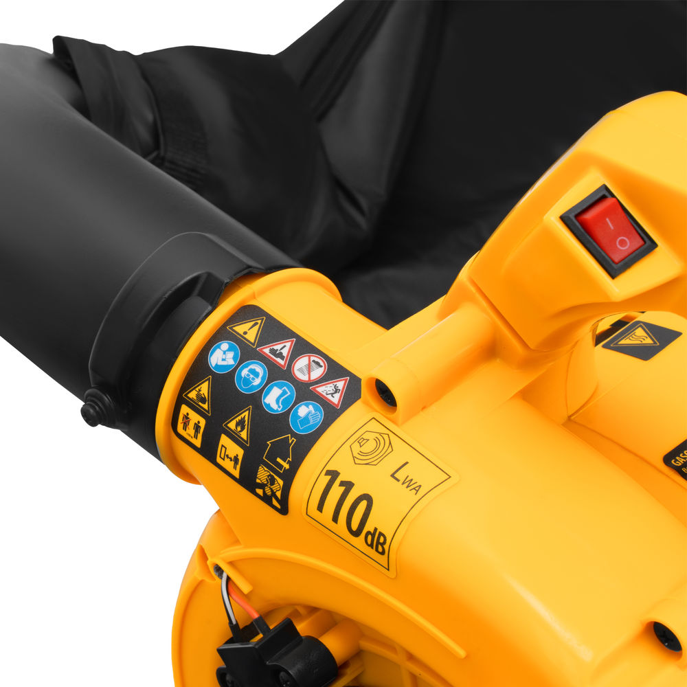 Воздуходувка-пылесос бензиновая GL-260, 26 см3, 1 л.с. Denzel (57902)