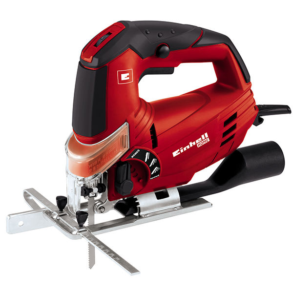Лобзик Einhell TC-JS 85, 620Вт, 800-3000 ход/мин,Quick,маятник,пар.упор,защ.подошва (4321140)