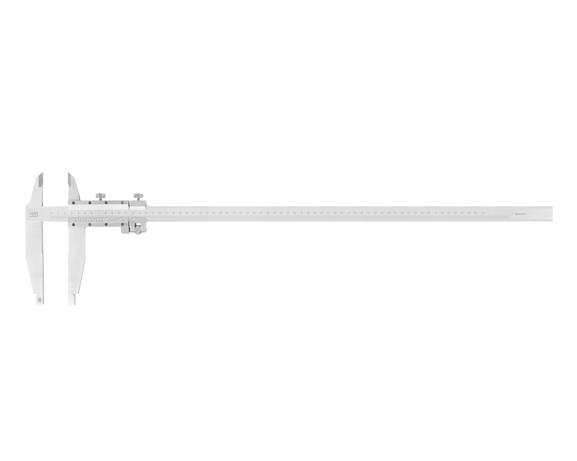 Штангенциркуль ШЦ-2- 630 0,1 губ. 125мм (0-630) ЧИЗ