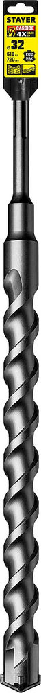 Бур SDS-max Professional Hercules-4Х STAYER 32x610/720 мм 29370-610-32  