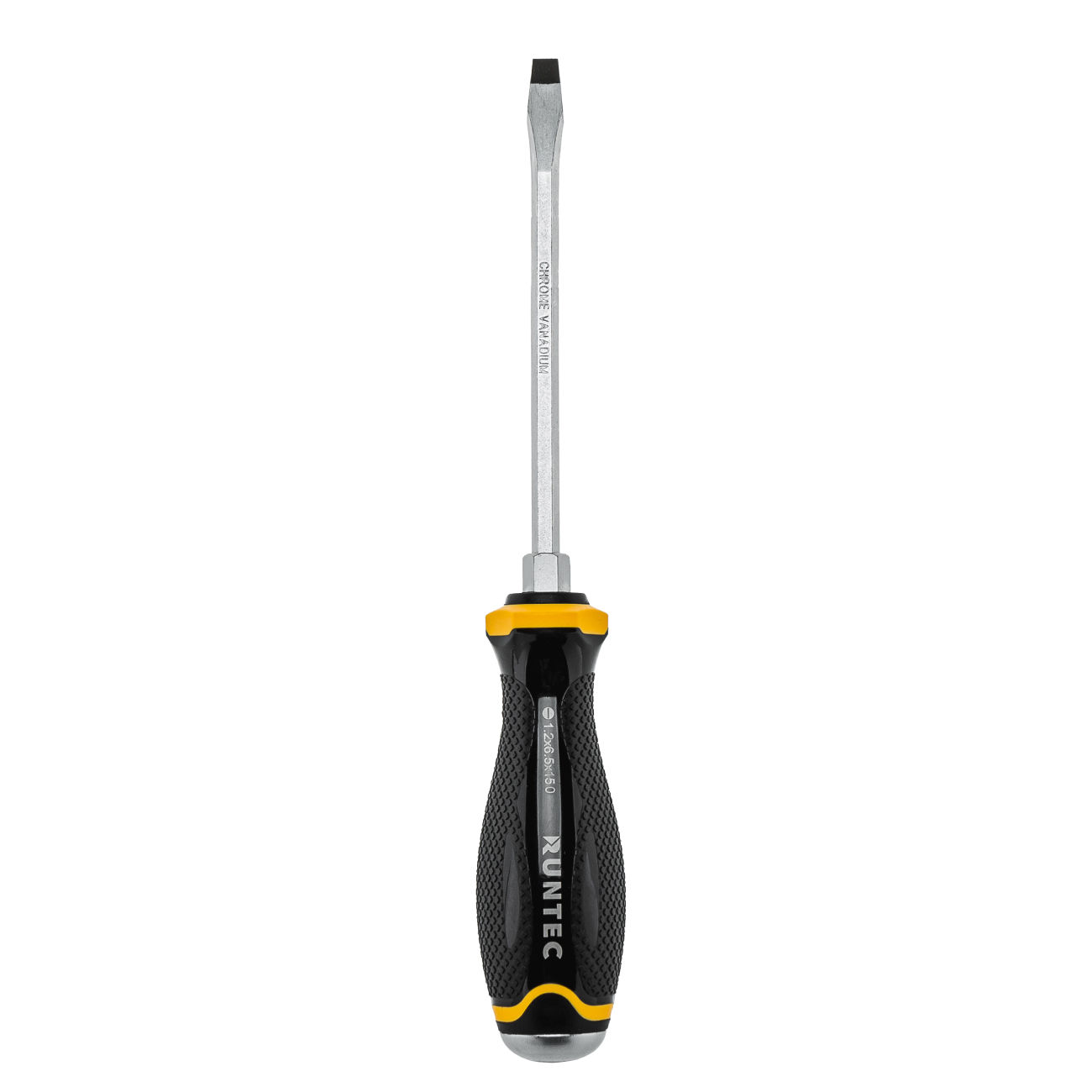 RUNTEC RT-SD3SL6.5x150 Отвертка RUNTEC SL6.5 x 150 мм CrV усиленная со сквозным стержнем (RT-SD3SL6.5x150)