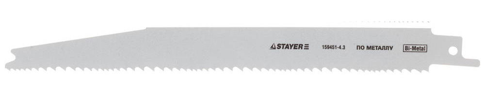 Полотно для сабельной пилы L-180/200, Bi-Met S345XF STAYER 159451-4.3