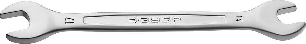 Ключ гаечный рожковый 14x17 мм Профессионал ЗУБР 27010-14-17