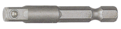 Адаптер с шестигр. 1/4 на квадрат 1/4 150 мм Licota BAD12150