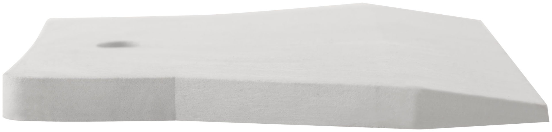 Шпатель резиновый белый 100 мм (06886)