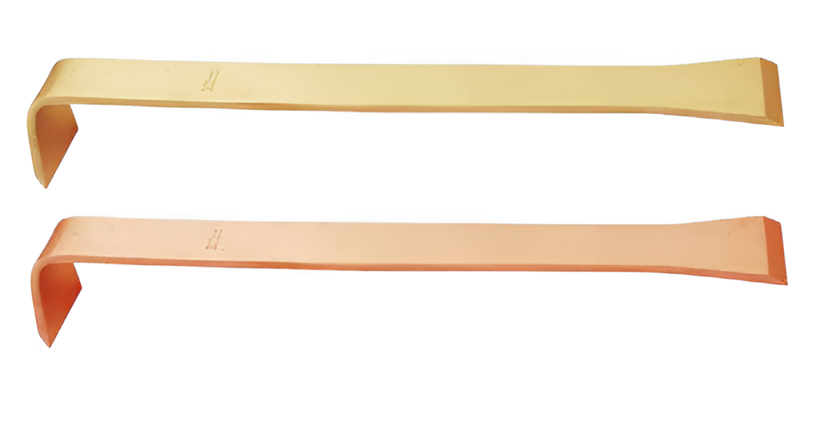 Шабер двусторонний Г-образный 55x355 сплав AlCu 207-1006, HORTZ