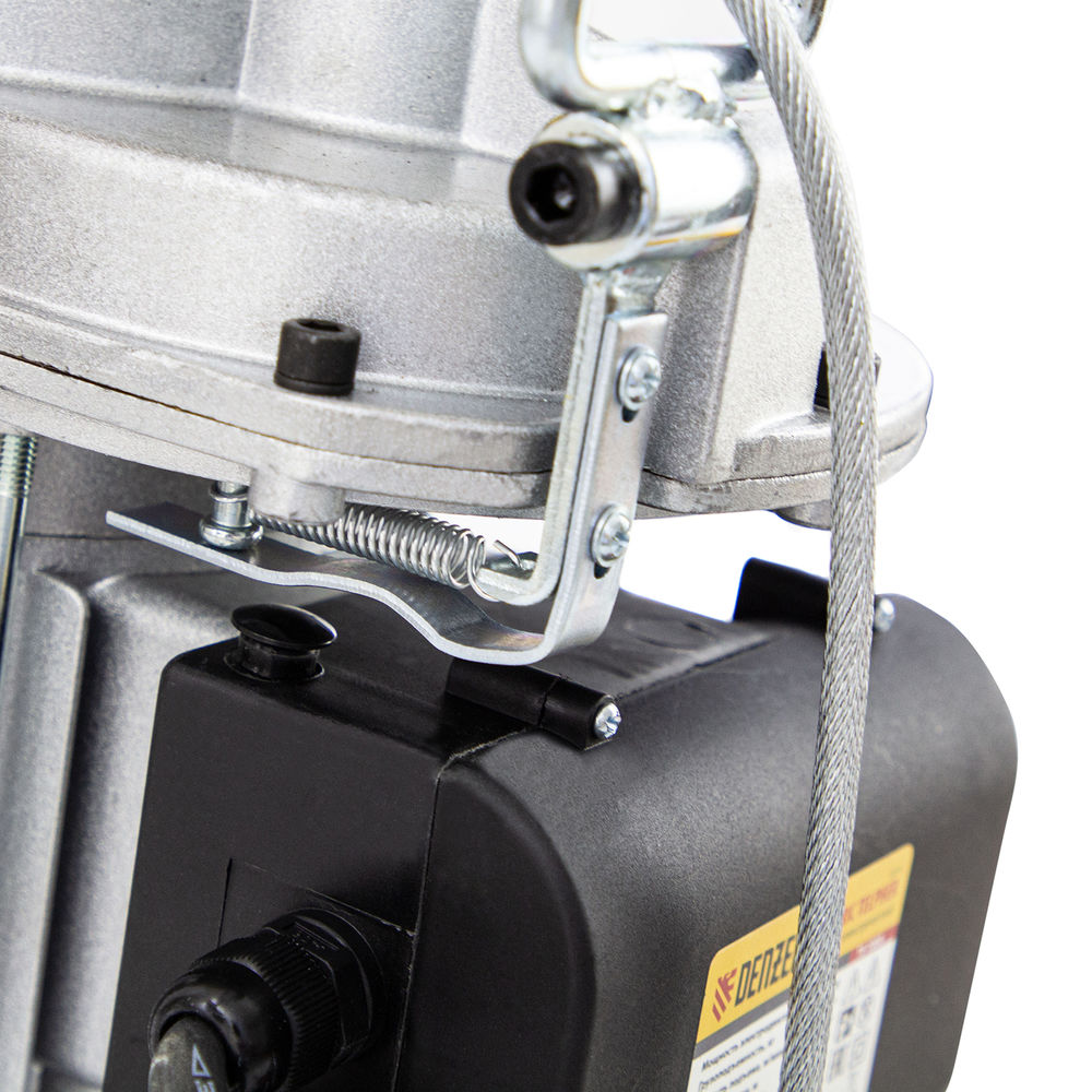 Тельфер электрический TF-1000,1 т, 1600 Вт, высота 12 м, 8 м/мин Denzel (52016)