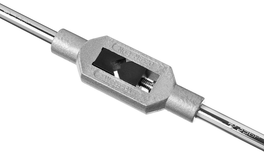 Метчикодержатель для М5-М20 №3 с регулируемыми вкладышами ЗУБР 28131-3