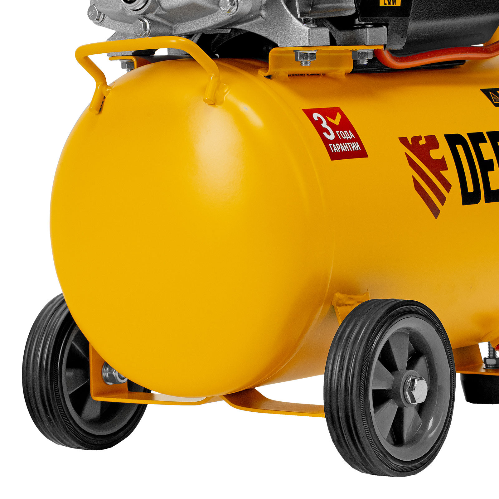Компрессор воздушный DK1500/24, Х-PRO 1.5 кВт, 230 л/мин, 24 л Denzel (58063)