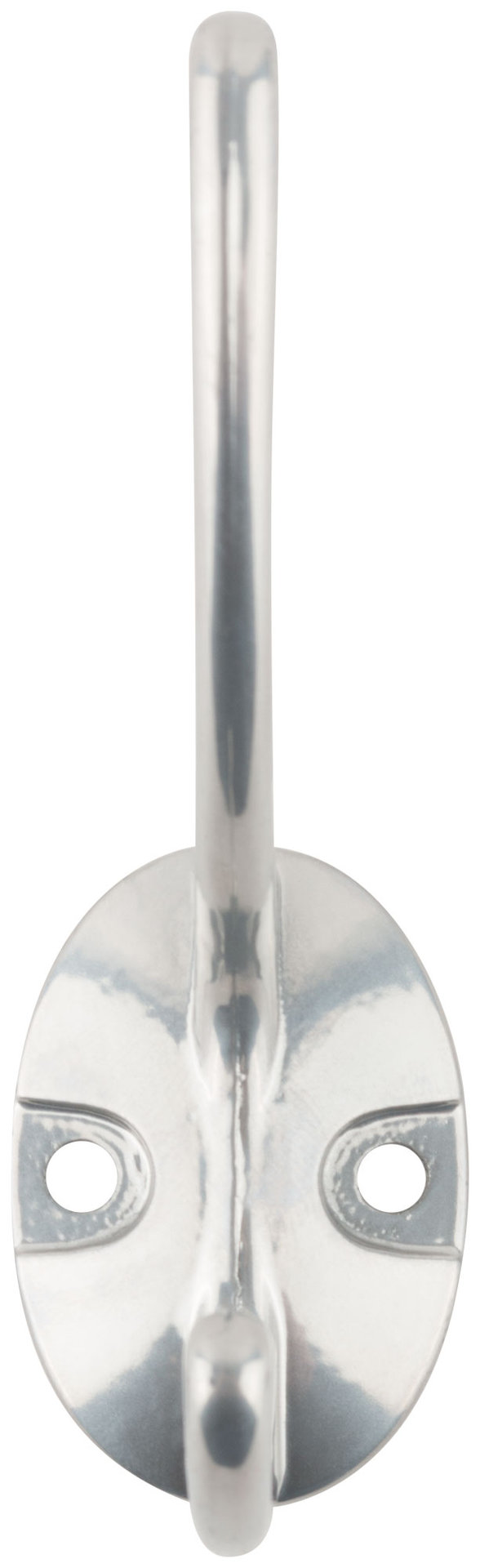 Крючок-вешалка двойной, хром (66871)