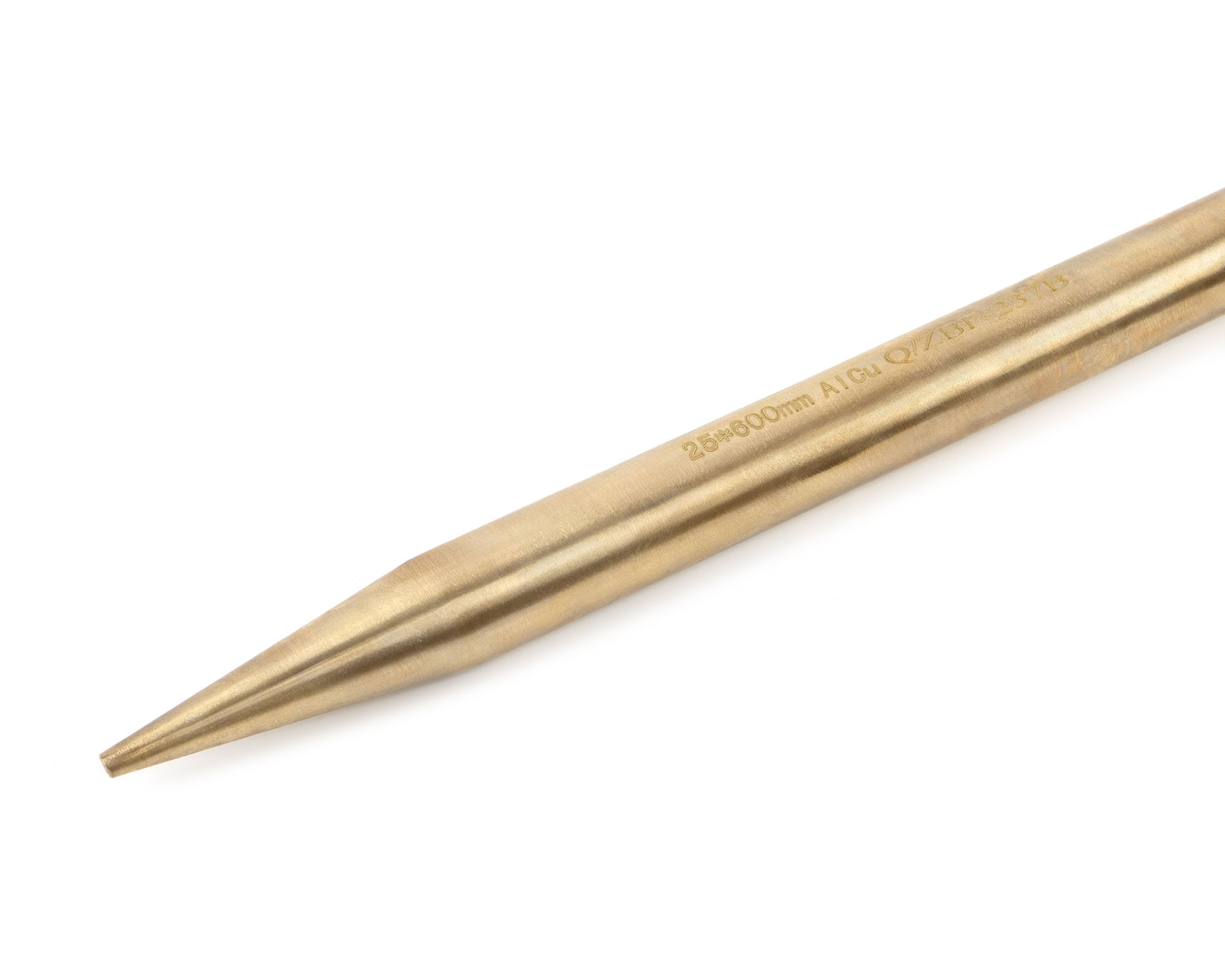 Лом монтажный круглый ф24х600 мм AlCu искробезопасный, HORTZ