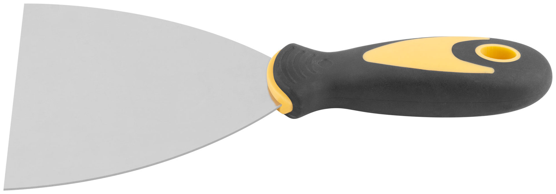 Шпатель, нерж.сталь, прорезиненная ручка 5 (125 мм) (06697)