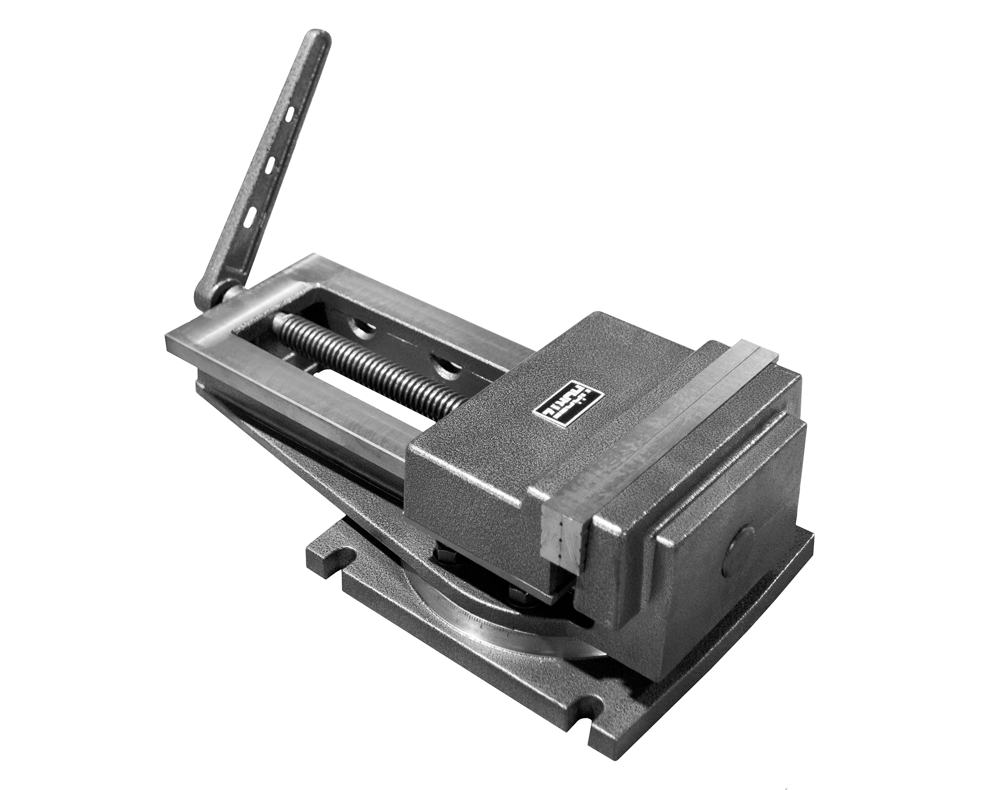 Тиски станочные чугунные поворотные 125 HORTZ