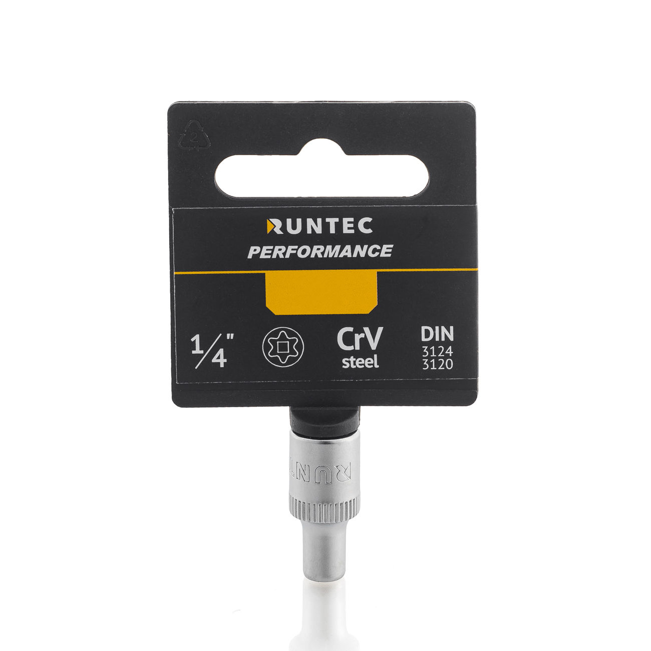 RUNTEC RT-H14SE6 Головка торцевая RUNTEC CrV, E-профиль, 1/4, E6 (RT-H14SE6)