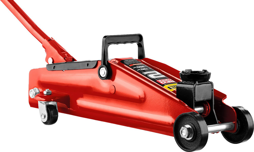 Домкрат подкатной 2 т, 130 - 350 мм для легковых а/м R-28 RED FORCE Professional STAYER 43153-2